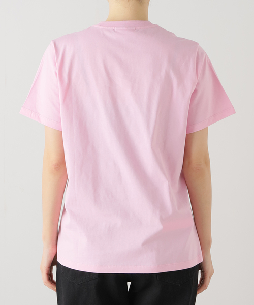 GANNI(ガニー)の「【GANNI / ガニー】 Basic Jersey Sun Relaxed T-shirt:Tシャツ(Tシャツ/カットソー・レディース・バーガンディー・SMALL)」の6枚目の写真