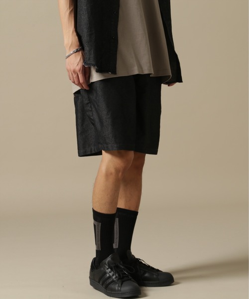 WHITELAND（ホワイトランド）の「【WEB&DEPOT限定】WHITELAND/ホワイトランド/OWL/DENIM SHORTS/デニムショーツ（デニムパンツ・メンズ・インディゴブルー/ブラック・L/M）」の9枚目の写真