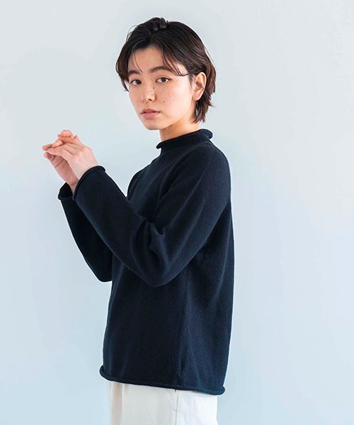 求心編みのボトルネックニット（ニット/セーター）｜DO Original（ドー