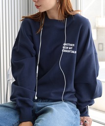 ポロ刺繍入りスウェット 青 刺繍スウェット【WCJ-TA-029SAX】 | WCJ OFFICIAL WEB STORE