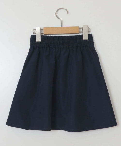 a.v.v（アーヴェヴェ）の「[140-150]【セットアップ対応】ハイウエストタックスカート（スカート・キッズ・ベージュ/ネイビー・140/150）」の15枚目の写真