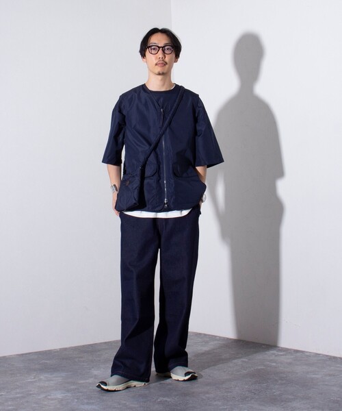 TAION(タイオン)の「【限定展開】【TAION/タイオン】ミリタリー Ripstop 半袖Tシャツ(Tシャツ/カットソー・メンズ・ブラウン/ネイビー/ブラック/セージグリーン・M/L/XL)」の11枚目の写真