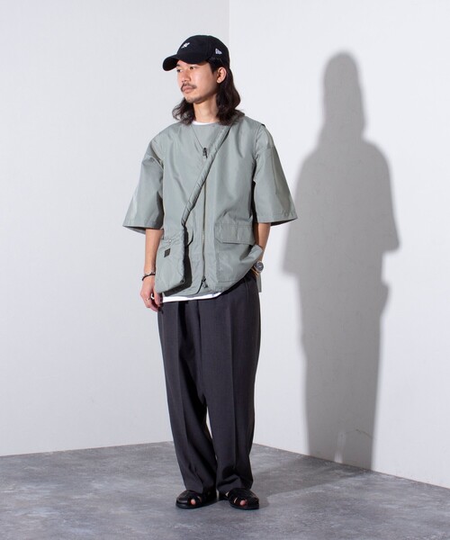 TAION(タイオン)の「【限定展開】【TAION/タイオン】ミリタリー Ripstop 半袖Tシャツ(Tシャツ/カットソー・メンズ・ブラウン/ネイビー/ブラック/セージグリーン・M/L/XL)」の15枚目の写真