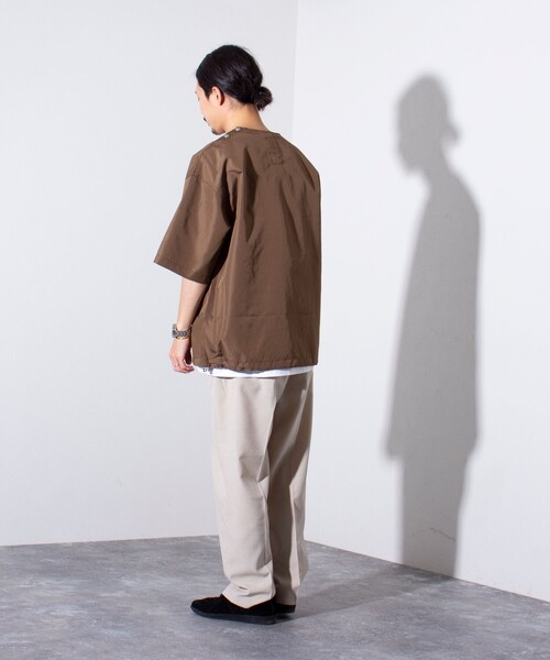 TAION(タイオン)の「【限定展開】【TAION/タイオン】ミリタリー Ripstop 半袖Tシャツ(Tシャツ/カットソー・メンズ・ブラウン/ネイビー/ブラック/セージグリーン・M/L/XL)」の17枚目の写真