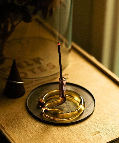 amabro（アマブロ）の「amabro TWO TONE アマブロ ツートーン インセンスホルダー お香立て（ルームフレグランス/お香・レディース・クリア/その他1/その他2/ホワイト/その他3・FREE）」の7枚目の写真