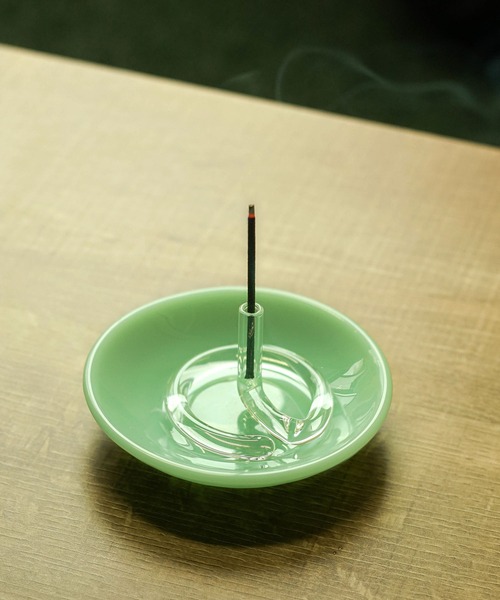 amabro（アマブロ）の「amabro TWO TONE アマブロ ツートーン インセンスホルダー お香立て（ルームフレグランス/お香・レディース・クリア/その他1/その他2/ホワイト/その他3・FREE）」の6枚目の写真