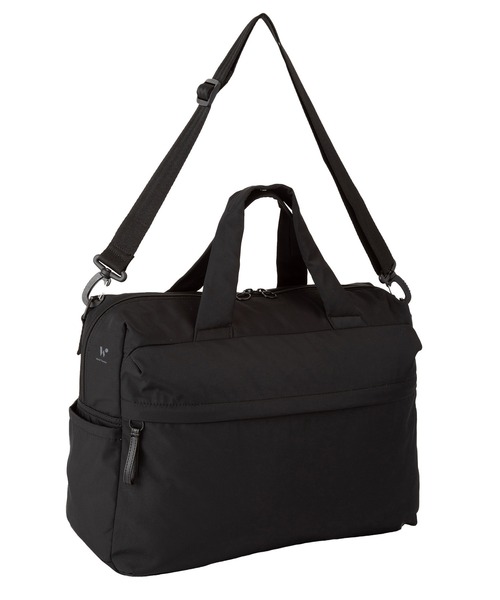 World Traveler(ワールドトラベラー)の「World Traveler/ワールドトラベラー ミラ ボストンバッグ No.17535(ボストンバッグ・メンズ・ベージュ/ピンク系1/ブラック・FREE)」の1枚目の写真