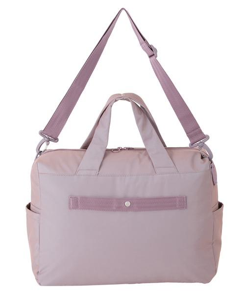 World Traveler(ワールドトラベラー)の「World Traveler/ワールドトラベラー ミラ ボストンバッグ No.17535(ボストンバッグ・メンズ・ベージュ/ピンク系1/ブラック・FREE)」の16枚目の写真