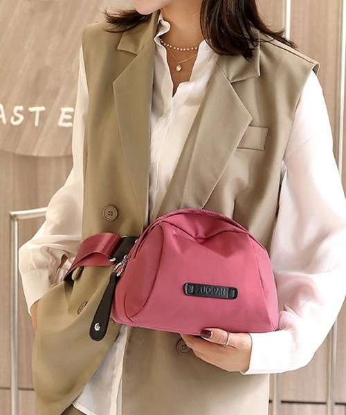 Miniministore(ミニミニストア)の「ボディバッグ 軽量 ミニショルダーバッグ(ショルダーバッグ・レディース・ブラック/レッド/パープル/ネイビー/ダークグレー/ダークベージュ/ピンク/ダークグリーン・FREE)」の13枚目の写真
