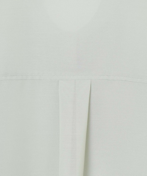 Honeys（ハニーズ）の「シアーシャツ（シャツ/ブラウス・レディース・ホワイト/ライトカーキ/ブラック/グレイッシュベージュ/サックスブルー/ピンク/ブラウン/ブルー/チャコールグレー・M/S/LL/L）」の20枚目の写真