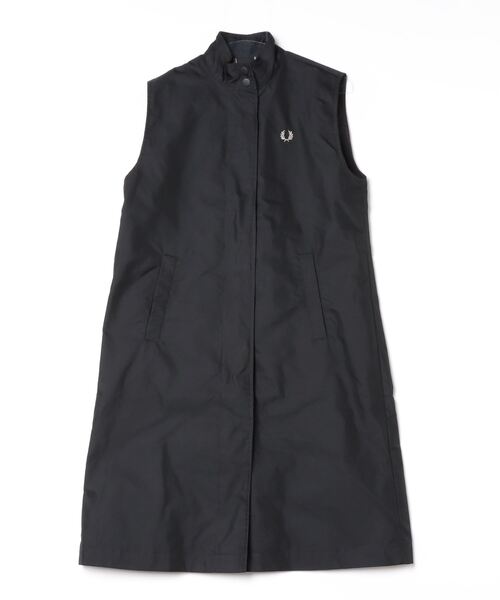 FRED PERRY（フレッドペリー）の「Layered Overcoat（ノーカラー 