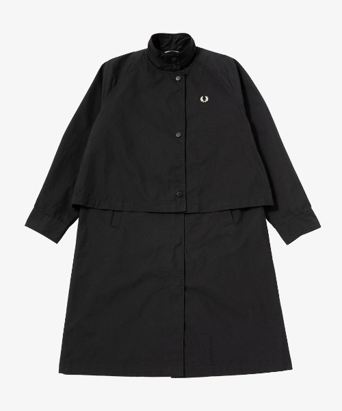 FRED PERRY（フレッドペリー）の「Layered Overcoat（ノーカラー