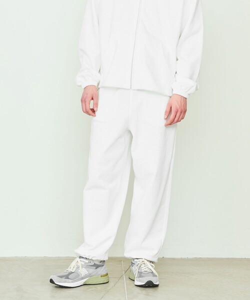 Russell Athletic（ラッセルアスレティック）の「＜RUSSELL ATHLETIC for UNITED ARROWS & SONS by TEPPEI FUJITA＞ SWEATPANTS/スウェットパンツ（スウェットパンツ・メンズ・ホワイト/ブラック/グレー・M/XL/L）」の8枚目の写真