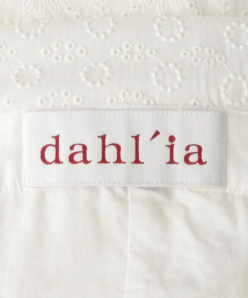 dahl'ia beauty&youth レースサロペット　レースオーバーオール dahl'ia (ダリア) レースパッチワークオーバーオール / レース