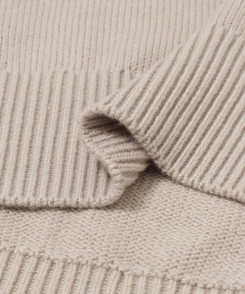 LAATO（ラート）の「2way knit（ニット/セーター・レディース・ライトグレー/ブラウン・FREE）」の6枚目の写真