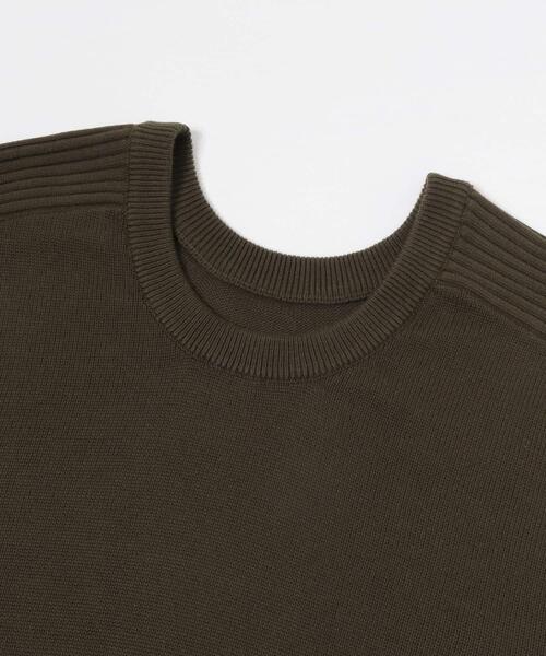 LAATO（ラート）の「2way knit（ニット/セーター・レディース・ライトグレー/ブラウン・FREE）」の3枚目の写真