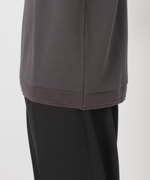 FRED PERRY（フレッドペリー）の「【FRED PERRY / フレッド ペリー】別注 SOLOTEX(R) カルゼポロシャツ（ポロシャツ・メンズ・ホワイト/チャコールグレー/ネイビー・X-LARGE/LARGE/MEDIUM）」の14枚目の写真