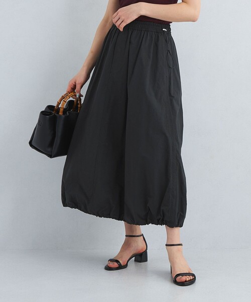 グリーンレーベルリラクシング　ロングスカート　レディース　新品　黒 green label relaxing グリーンレーベルリラクシング レディース