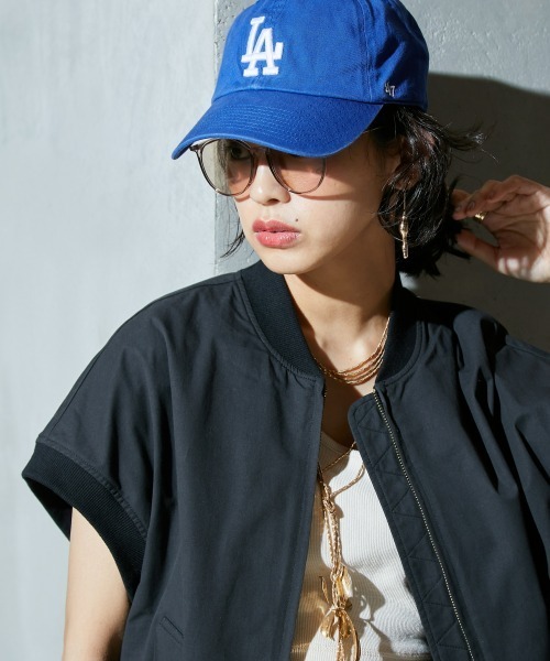 GEVS.(ジェイヴィス)の「<大きいサイズ> MA‐1ジレ GEVS.(ベスト・レディース・カーキ/ブラック・LL/3L/4L/5L/L)」の18枚目の写真