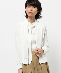 CAPRICIEUX LE'MAGE | シフォンMA-1(ブルゾン)