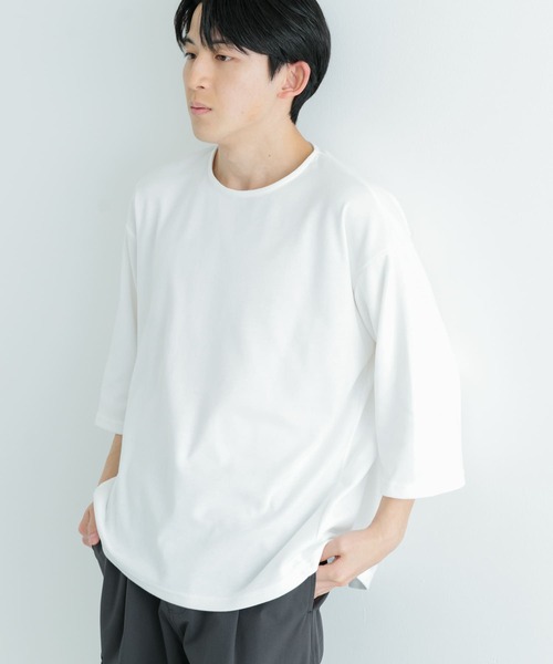 セール】接触冷感 ポンチ 7分袖 Tシャツ（Tシャツ/カットソー）｜ITEMS