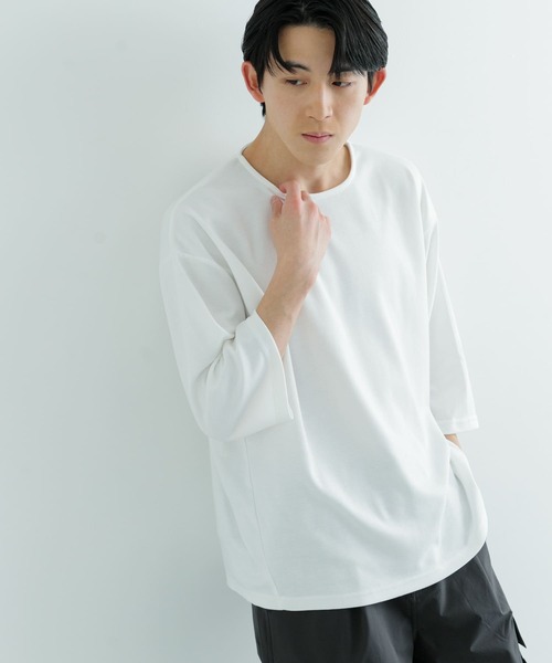 【接触冷感】レーヨンロゴワンポイントTシャツ& ハーフパンツ 接触冷感】レーヨンロゴワンポイントTシャツ& ハーフパンツ