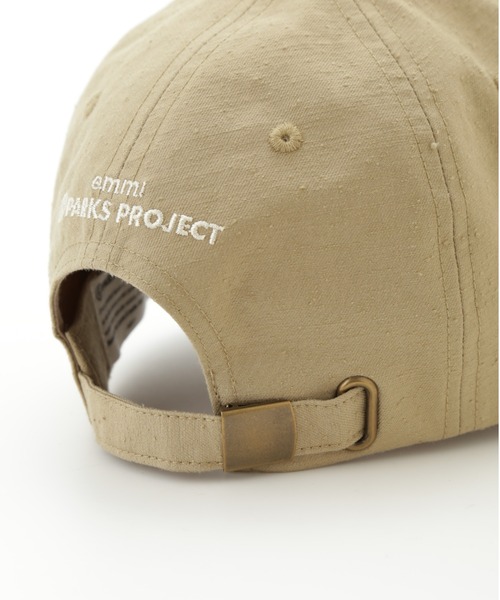 emmi（エミ）の「emmi×PARKS PROJECT オーガニックコットンキャップ（キャップ・レディース・ネイビー/ベージュ・FREE）」の9枚目の写真