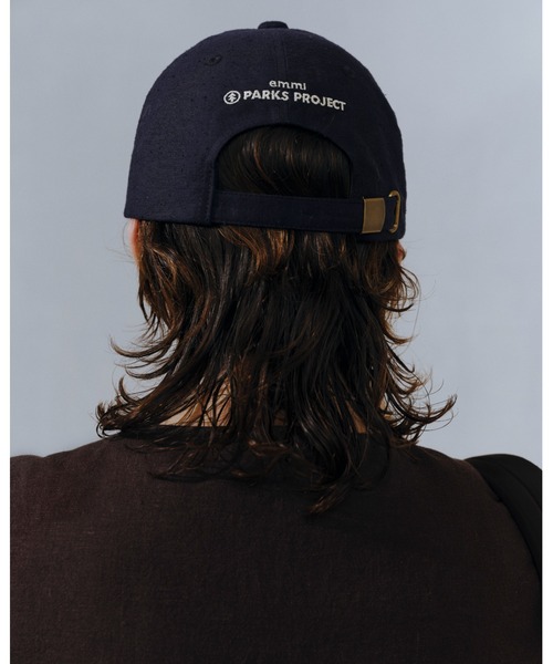 emmi（エミ）の「emmi×PARKS PROJECT オーガニックコットンキャップ（キャップ・レディース・ネイビー/ベージュ・FREE）」の17枚目の写真