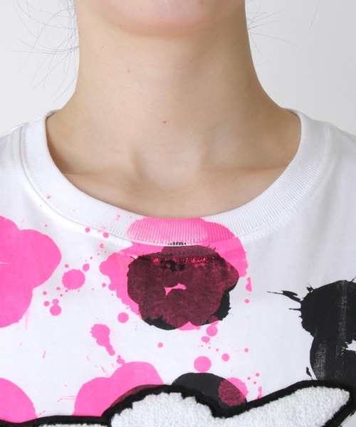 SIMEON FARRAR(シメオンファラー)の「SIMEON FARRA / FLOWERS&LAMB T-shirt(Tシャツ/カットソー・レディース・ホワイト・FREE)」の8枚目の写真