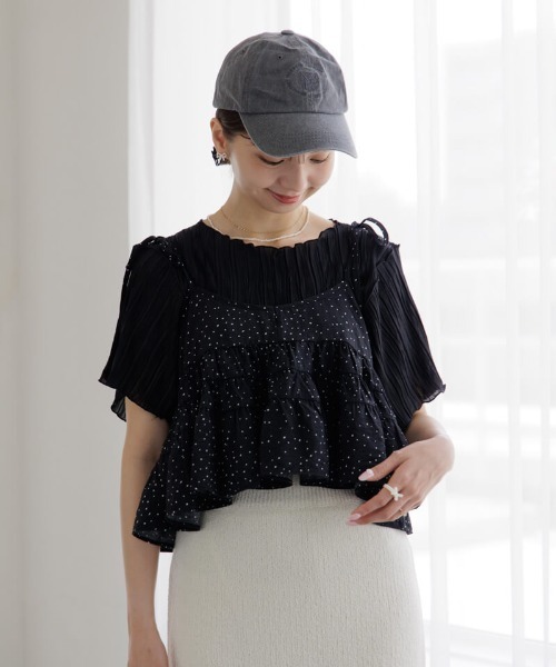 flower(フラワー)の「ジェリーリボンリング(リング・レディース・ピンク/アイボリー・FREE)」の9枚目の写真