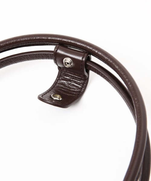 MARGE SHERWOOD（マージシャーウッド）の「【MARGESHERWOOD】BESSETTEバッグ(Darkbrown)（ショルダーバッグ・レディース・ダークブラウン・FREE）」の5枚目の写真