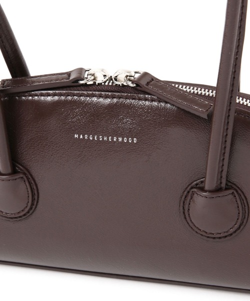 MARGE SHERWOOD（マージシャーウッド）の「【MARGESHERWOOD】BESSETTEバッグ(Darkbrown)（ショルダーバッグ・レディース・ダークブラウン・FREE）」の6枚目の写真