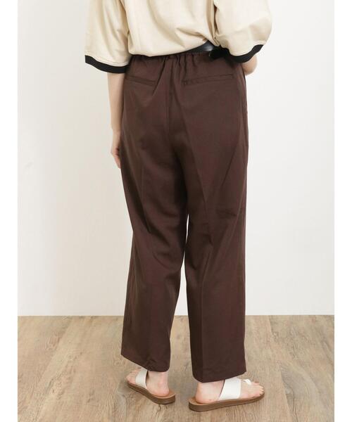 Samansa Mos2（サマンサ モスモス）の「◎スラックスパンツ（スラックス・レディース・ブラック/グレー/ベージュ/ブラウン・F）」の8枚目の写真