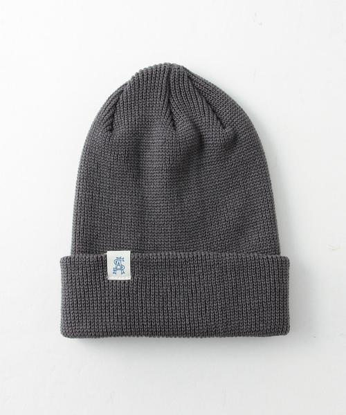 Steven Alan（スティーブンアラン）の「＜steven alan＞ SOUVENIR Beanie/ﾆｯﾄｷｬｯﾌﾟ◆（ニットキャップ/ビーニー・メンズ・オフホワイト/ライトグレー/グレー/ダークグレー/ベージュ・フリー）」の4枚目の写真