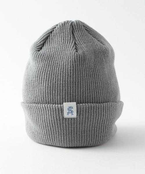 Steven Alan（スティーブンアラン）の「＜steven alan＞ SOUVENIR Beanie/ﾆｯﾄｷｬｯﾌﾟ◆（ニットキャップ/ビーニー・メンズ・オフホワイト/ライトグレー/グレー/ダークグレー/ベージュ・フリー）」の7枚目の写真