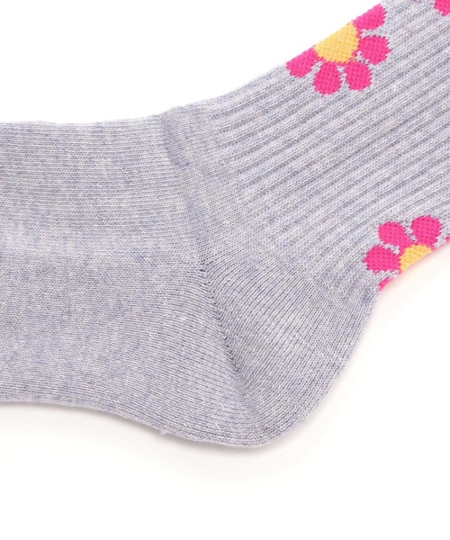 ROSTER SOX（ロスターソックス）の「ROSTER SOX/ロスターソックス/RS-360 PEACE SOX（ソックス/靴下・メンズ・グレー/ブルー/ホワイト・1/2）」の7枚目の写真