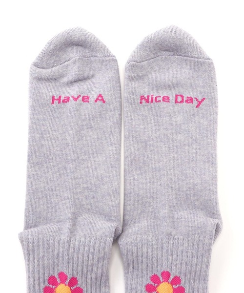 ROSTER SOX（ロスターソックス）の「ROSTER SOX/ロスターソックス/RS-360 PEACE SOX（ソックス/靴下・メンズ・グレー/ブルー/ホワイト・1/2）」の9枚目の写真