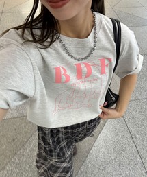BDFフラワーロゴTシャツ