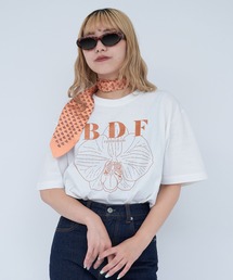 BDFフラワーロゴTシャツ