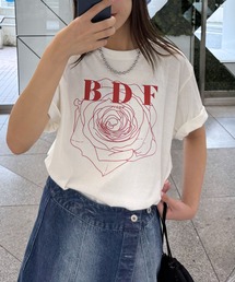 BDFフラワーロゴTシャツ