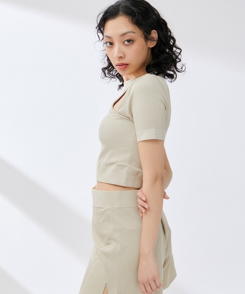 PUMA（プーマ）の「【PUMA】 DARE TO MUTED MOTION Tシャツ（Tシャツ/カットソー・レディース・イエロー系その他3/ブラウン/ベージュ系その他・M）」の14枚目の写真
