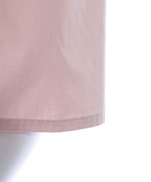 clear(クリア)の「配色フリルネックタックブラウス≪2024SS≫(シャツ/ブラウス・レディース・ピンク/ブラック/オフホワイト・F)」の5枚目の写真