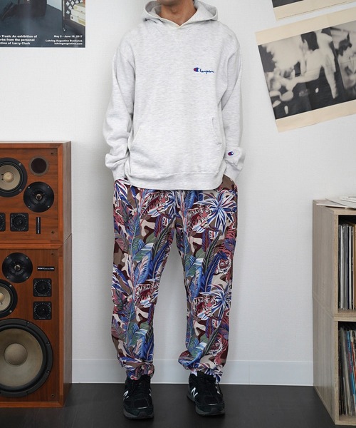 PENNEYS(ぺニーズ)の「【PENNEY'S ぺニーズ】PRINTED WIDE PANTS プリントパンツ(その他パンツ・メンズ・ブルー/マスタード/オレンジ・MEDIUM)」の4枚目の写真