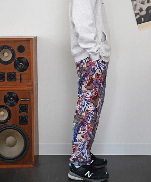 PENNEYS(ぺニーズ)の「【PENNEY'S ぺニーズ】PRINTED WIDE PANTS プリントパンツ(その他パンツ・メンズ・ブルー/マスタード/オレンジ・MEDIUM)」の9枚目の写真
