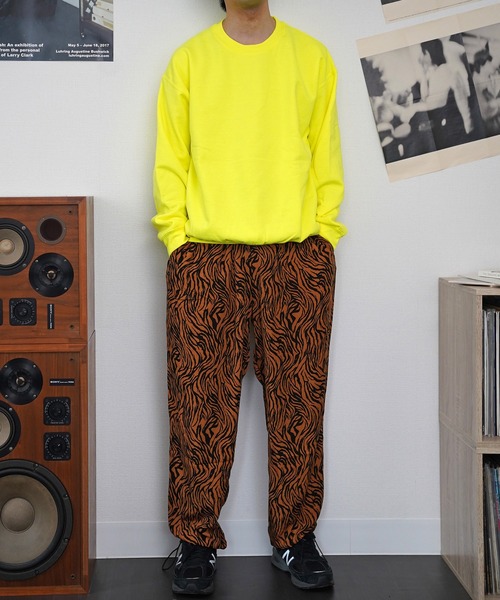PENNEYS(ぺニーズ)の「【PENNEY'S ぺニーズ】PRINTED WIDE PANTS プリントパンツ(その他パンツ・メンズ・ブルー/マスタード/オレンジ・MEDIUM)」の11枚目の写真