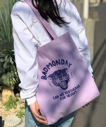 mi via loca | RECYCLED SOFT FABRIC パンサートートバッグ(トートバッグ)