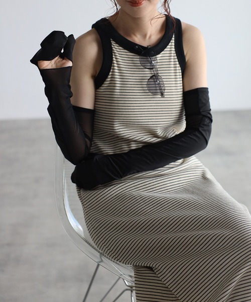 かぶせるミトン冷感アームカバー（アームカバー）｜Bonjour Sagan