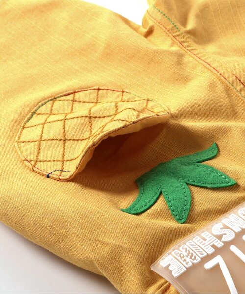 BIT'Z(ビッツ)の「フルーツ刺繍入りストレッチパンツ(その他パンツ・キッズ・マスタード/サックスブルー・120/110/100/95/90/80)」の10枚目の写真