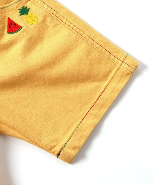 BIT'Z(ビッツ)の「フルーツ刺繍入りストレッチパンツ(その他パンツ・キッズ・マスタード/サックスブルー・120/110/100/95/90/80)」の11枚目の写真