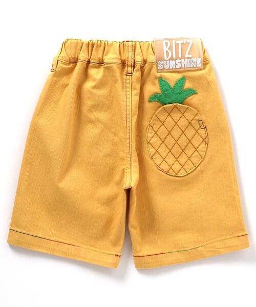 BIT'Z(ビッツ)の「フルーツ刺繍入りストレッチパンツ(その他パンツ・キッズ・マスタード/サックスブルー・120/110/100/95/90/80)」の15枚目の写真